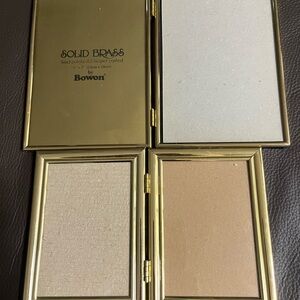 Solid Brass Picture Frame - Gold